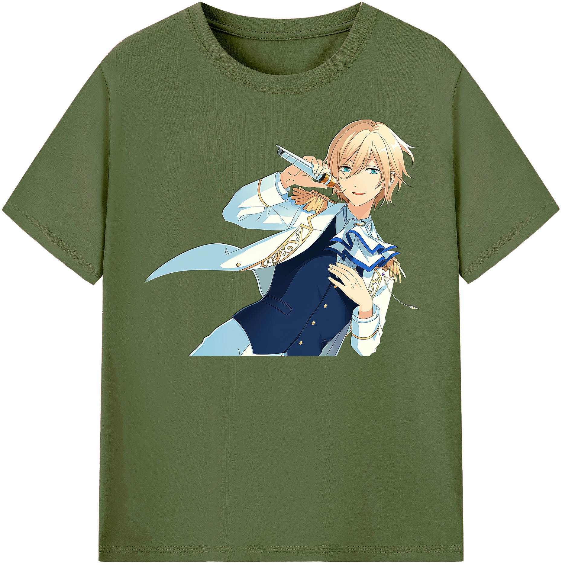 （画像用） あんさんぶるスターズ! Ensemble Stars 綿100％半袖Tシャツ（フロントプリント）